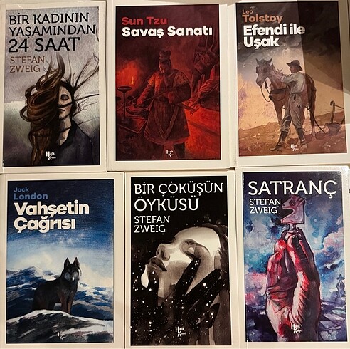 Dünya klasiği 6lı kitap seti
