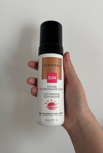 SEPHORA bronzlaştırıcı köpük
