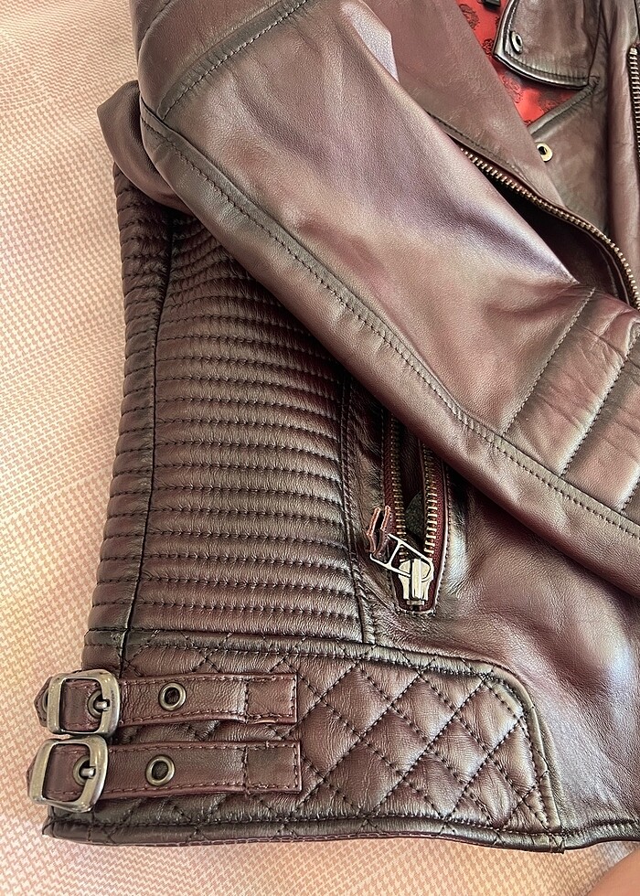 Derimod deri ceket - Görsel 5