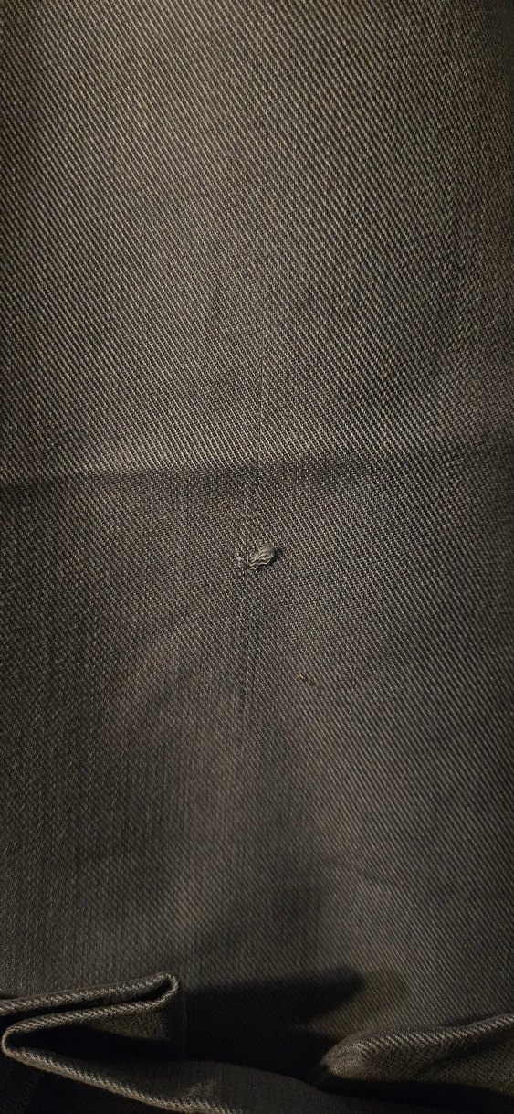 Mavi Askılı Kısa Tulum, Kemerli, V Yaka - Görsel 4