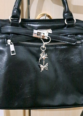 Stradivarius stradivarius deri tote bag kemerli gotik