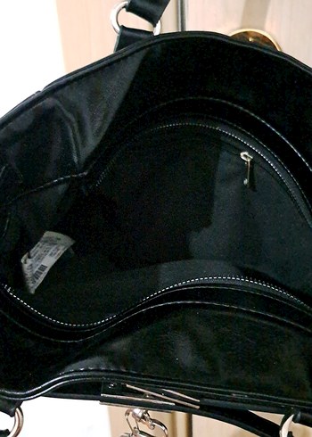 Beden stradivarius deri tote bag kemerli gotik