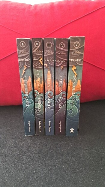 Percy jackson ve olimposlular full set