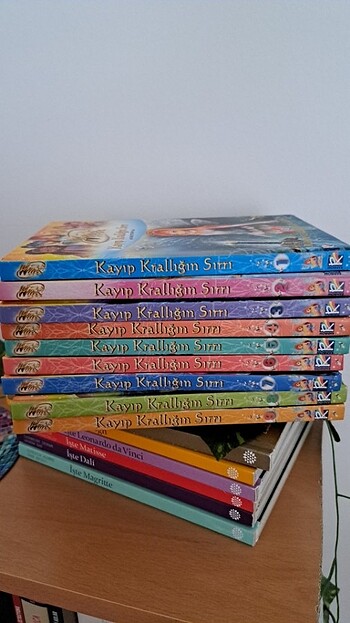 Winx club kayıp krallığın sırrı full set 10 kitap