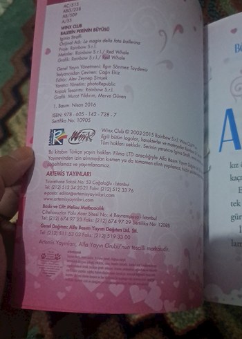Winx Club Balerin Perinin Büyüsü Çocuk Kitabı - Görsel 4