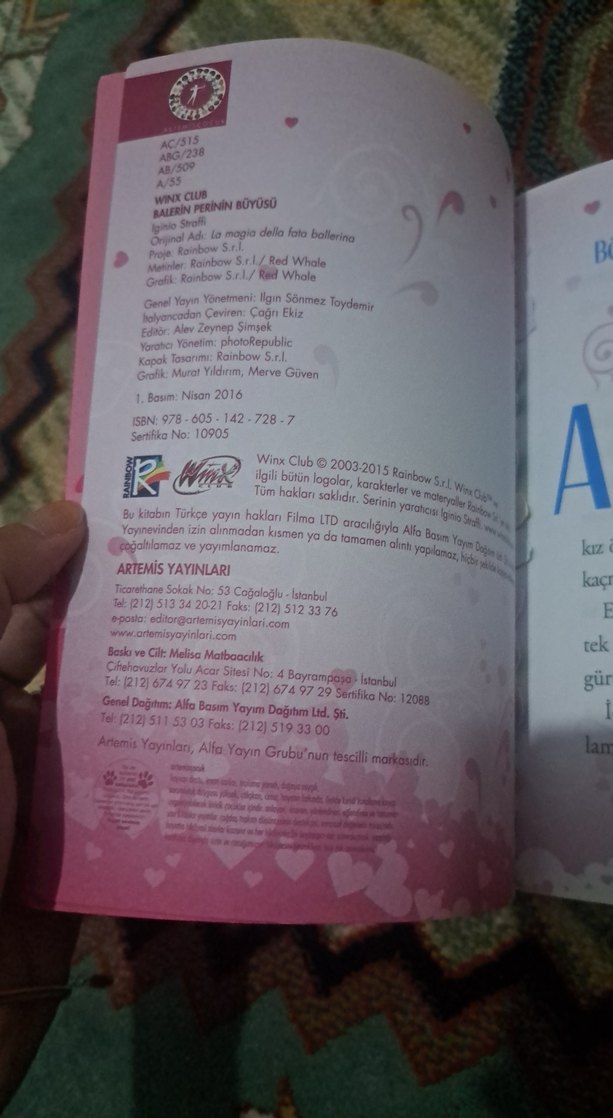 Winx Club Balerin Perinin Büyüsü Çocuk Kitabı - Görsel 4