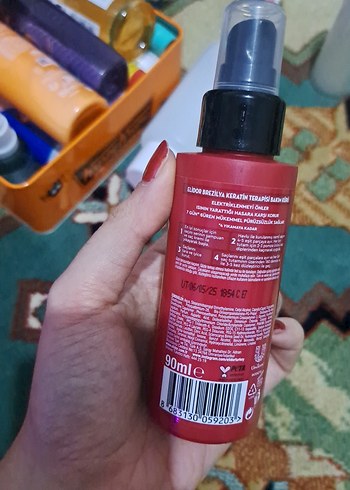 Elidor Keratin Bakım Spreyi 7 Gün Etkili brezilya terapisi - Görsel 2