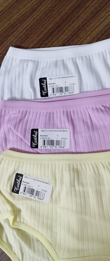 Tutku Kız Çocuk Külot - Görsel 2