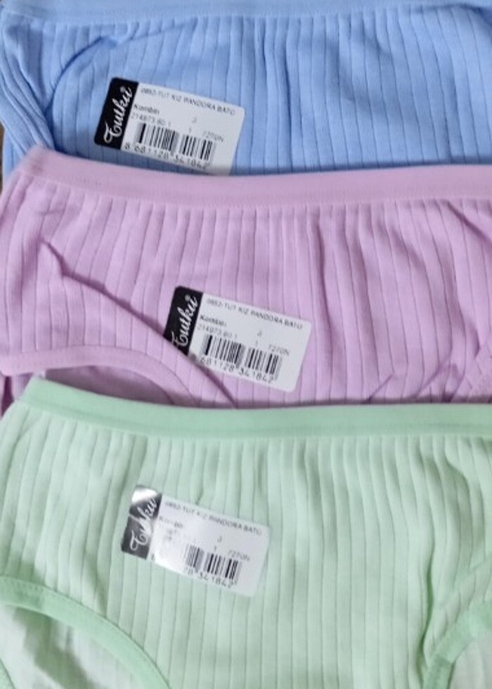 Tutku Kız Çocuk Külot - Görsel 2