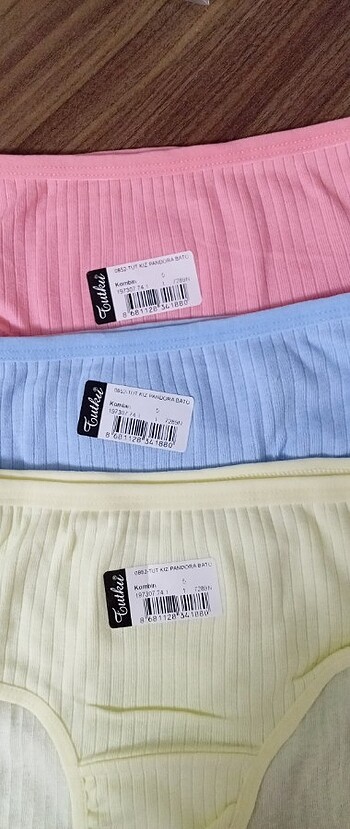 Tutku Kız Çocuk Külot - Görsel 2