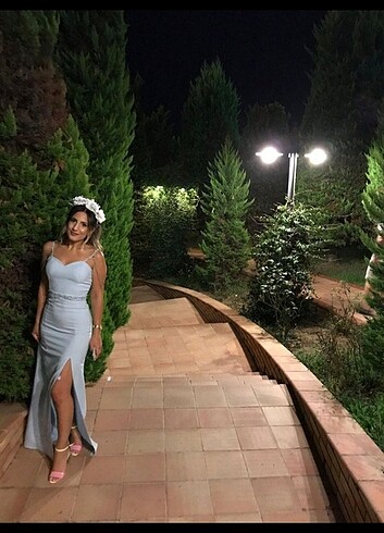 Uzun abiye elbise  - Görsel 3