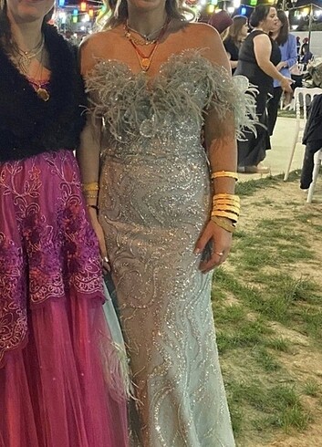 Nişanlık abiye , tuvalet güncel fiyatı 40 bin - Görsel 5