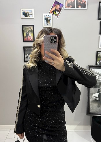 Taşlı elbise - Görsel 2