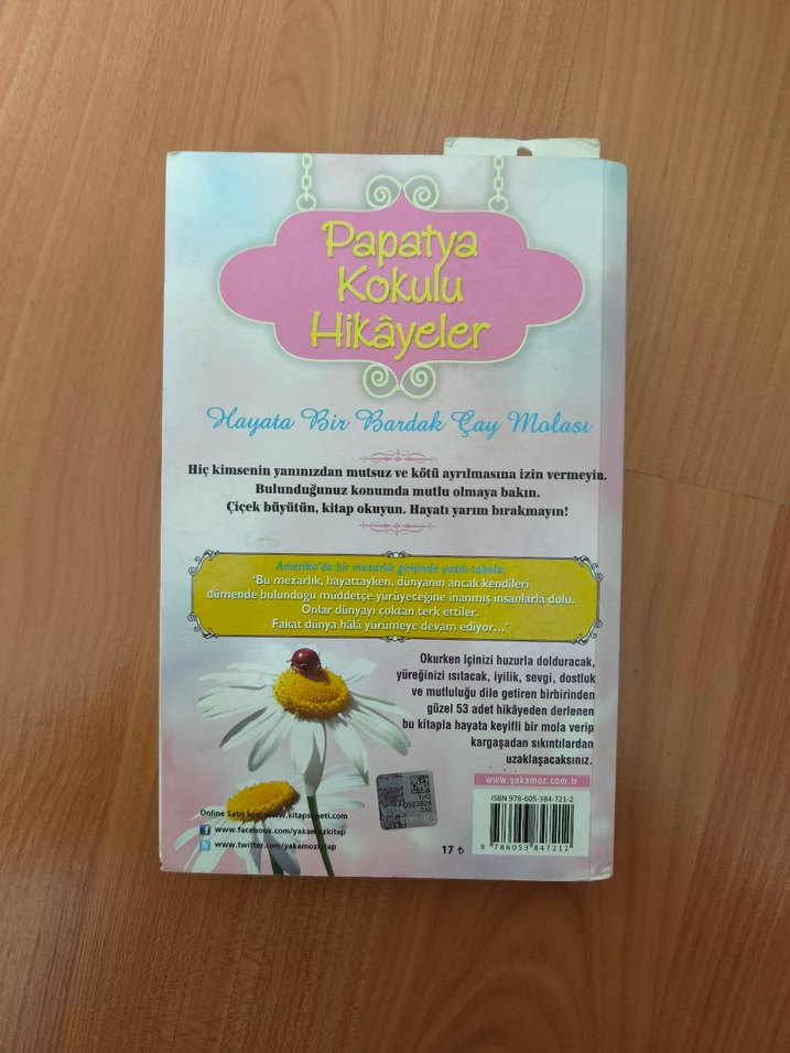 Papatya Kokulu Hikayeler - Kokulu Kitap - Görsel 2