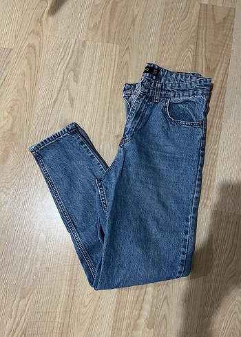 Mavi siyah renkte kot pantolonlar - Görsel 13