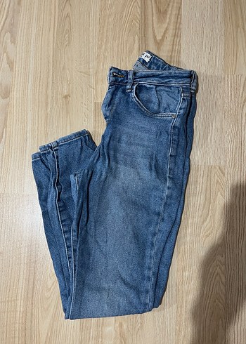 Mavi siyah renkte kot pantolonlar - Görsel 11