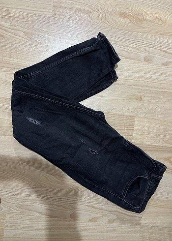 Mavi siyah renkte kot pantolonlar - Görsel 5