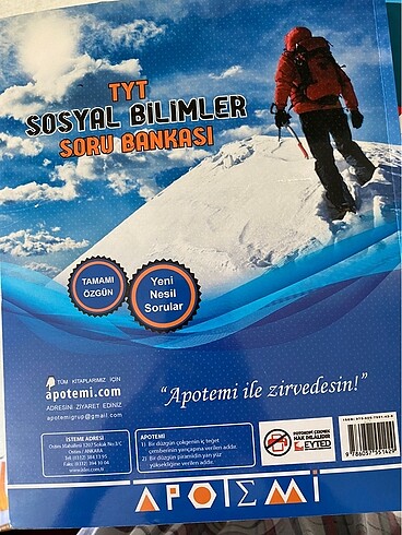 apotemi yayınları sosyal bilimler soru bankası tyt