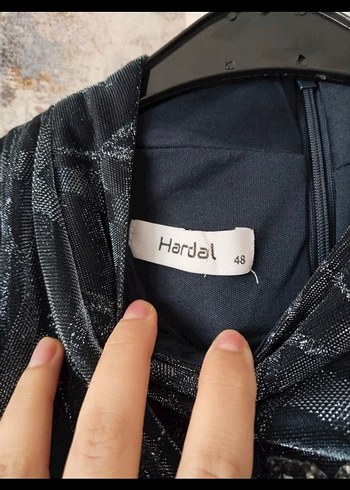 lacivert Uzun Abiye Elbise - Görsel 4