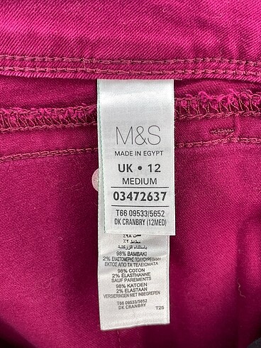40 Beden çeşitli Renk Marks & Spencer Jean / Kot %70 İndirimli.