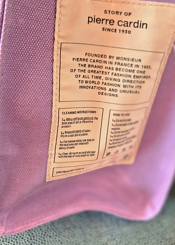 Piere Cardin Lila Kadın Tote Çanta - Görsel 5