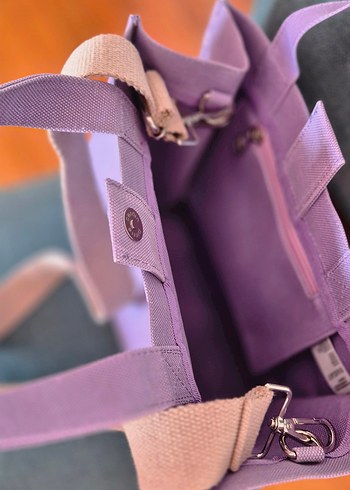 Piere Cardin Lila Kadın Tote Çanta - Görsel 7