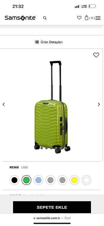 Samsonite Bavul