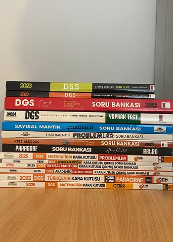 2025 DGS Soru Bankası ve Kara Kutusu Seti (Adet Fiyatı)