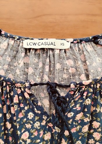 Çiçek Desenli Pamuklu Uzun Kollu Bluz - Görsel 2