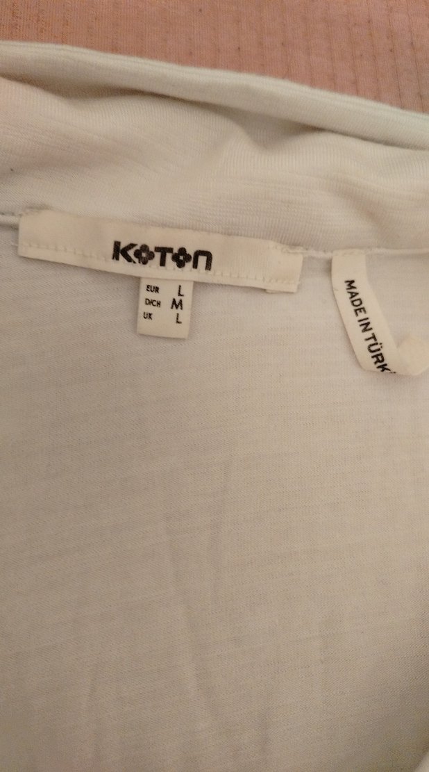 Bej Kolsuz V Yaka Kadın Crop - Görsel 2