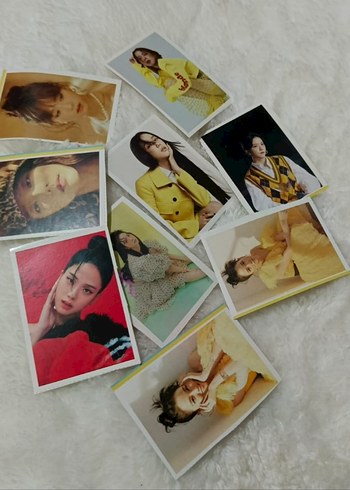 Jisoo'nun photocard 16 Adet