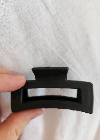 Siyah Plastik Tokalı Saç Tokası
