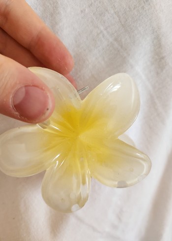  Beden çeşitli Renk Parlak Mor Cam Lotus Çiçek Saç Tokası