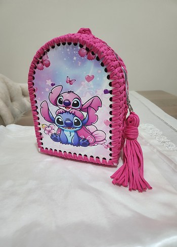  Pembe Renkli Çocuk Okul Çantası
