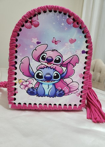  Beden Pembe Renkli Çocuk Okul Çantası