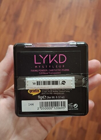Diğer SIFIR ETİKETLİ LYKD ROSE TRANSPARAN PUDRA