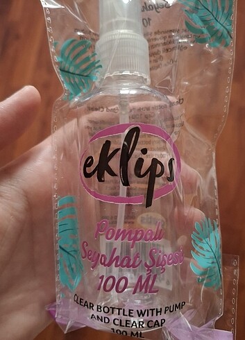 Eklips EKLİPS POMPALI SEYAHAT ŞİŞESİ 
