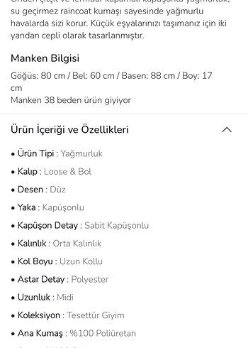 SIFIR AYARINDA LC WAİKİKİ YAĞMURLUK - Görsel 9