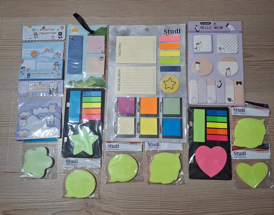 HEDİYESİ VARDIR!!! 13LÜ ETİKET SETİ - Görsel 2