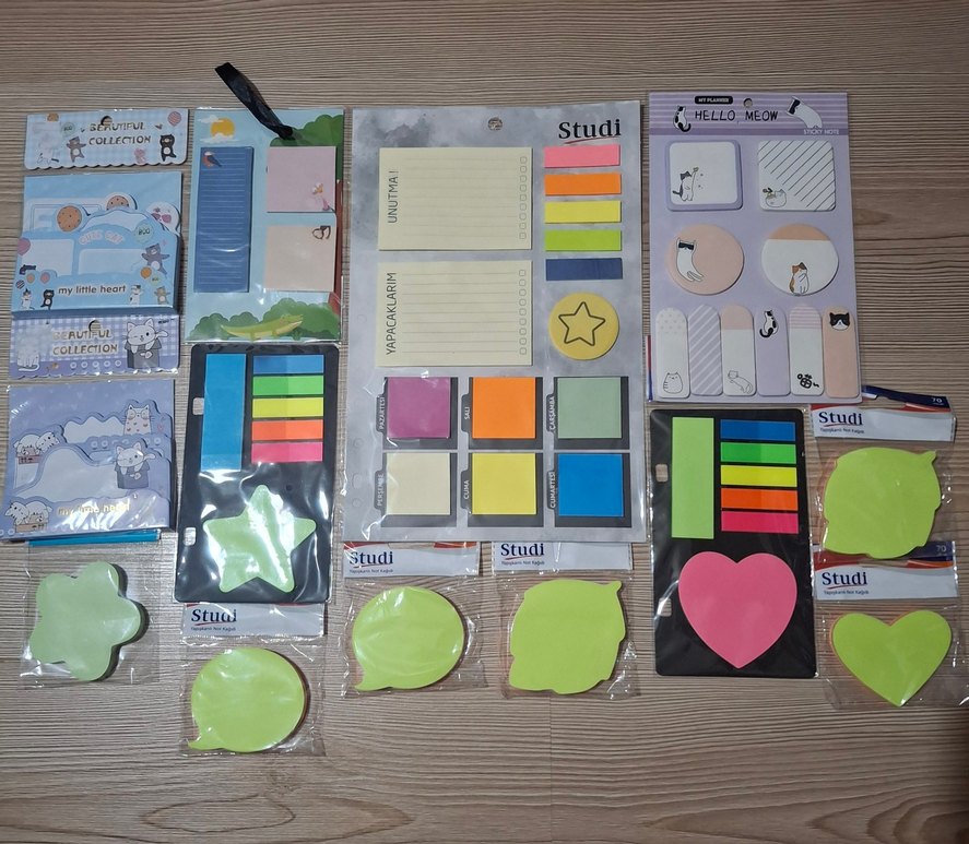 HEDİYESİ VARDIR!!! 13LÜ ETİKET SETİ - Görsel 4