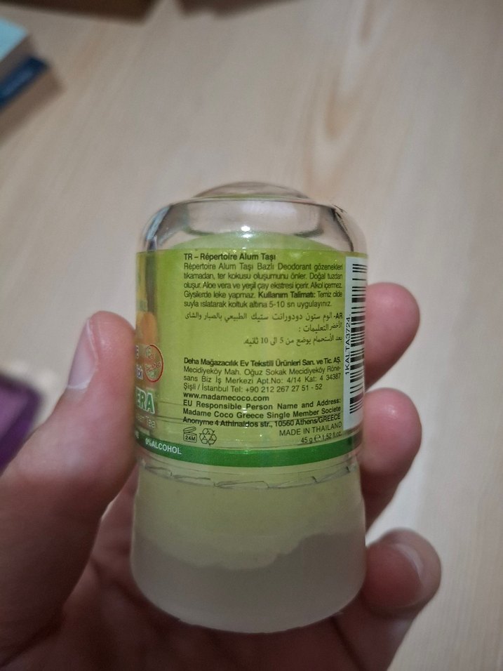 ALOE VERA ÖZLÜ DOĞAL KADIN DEODORANT - Görsel 3