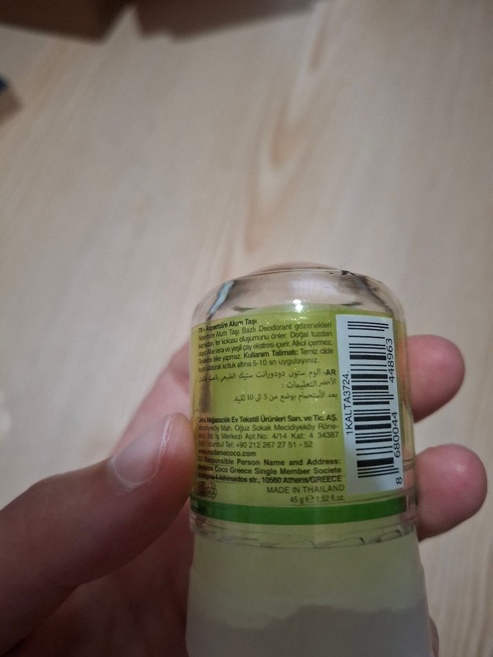 ALOE VERA ÖZLÜ DOĞAL KADIN DEODORANT - Görsel 4