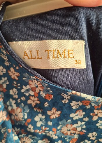 Uzun Kollu Fırfırlı Bohem Elbise - Görsel 6