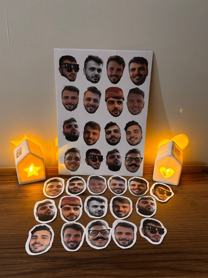 10 adet Kişiye Özel Parti Çubuğu - Cupcake Süslemeleri - Görsel 2