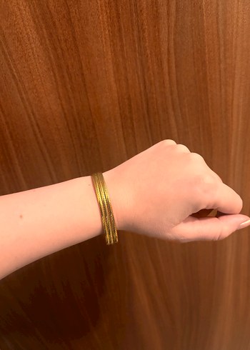 Çelik başak Ajda bilezik 3lü - Görsel 3