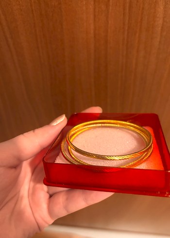 Çelik başak Ajda bilezik 3lü - Görsel 5