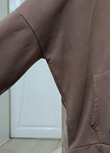 Kahverengi sweatshirt 