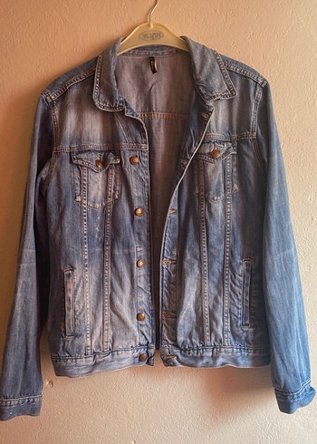LTB Klasik Mavi Denim Ceket