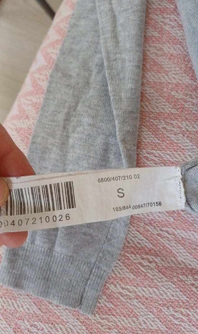 Gri Kadın Uzun Kollu Boğazlı Triko - Görsel 5