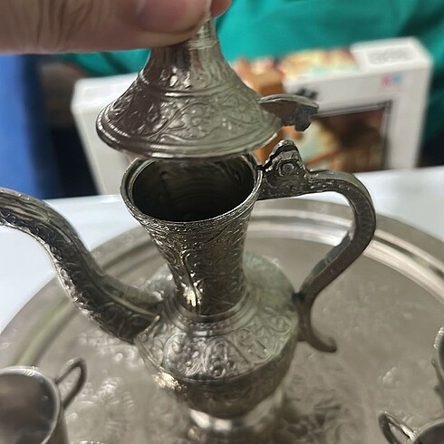  Beden Antika Gümüş set